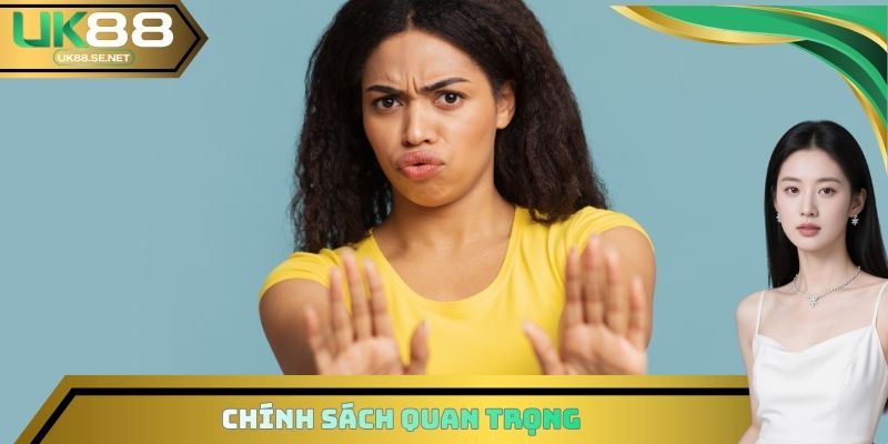 Chính sách quan trọng của miễn trừ trách nhiệm