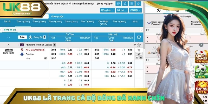 UK88 là thương hiệu cá độ được đánh giá cao