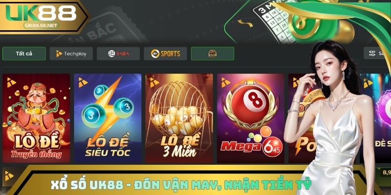 Xổ Số UK88 - Đón Vận May, Nhận Tiền Tỷ Trong Tầm Tay